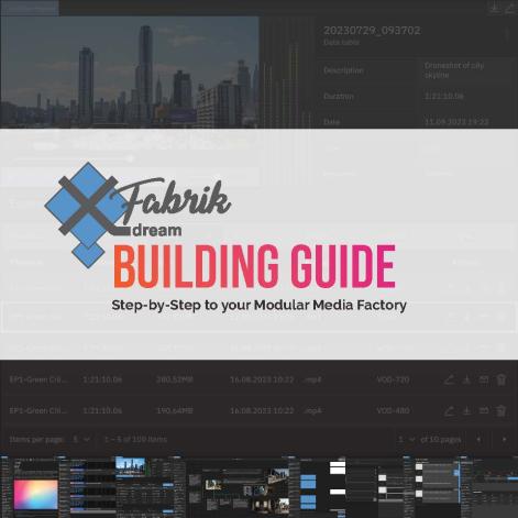 x-dream-Fabrik Building Guide Cover